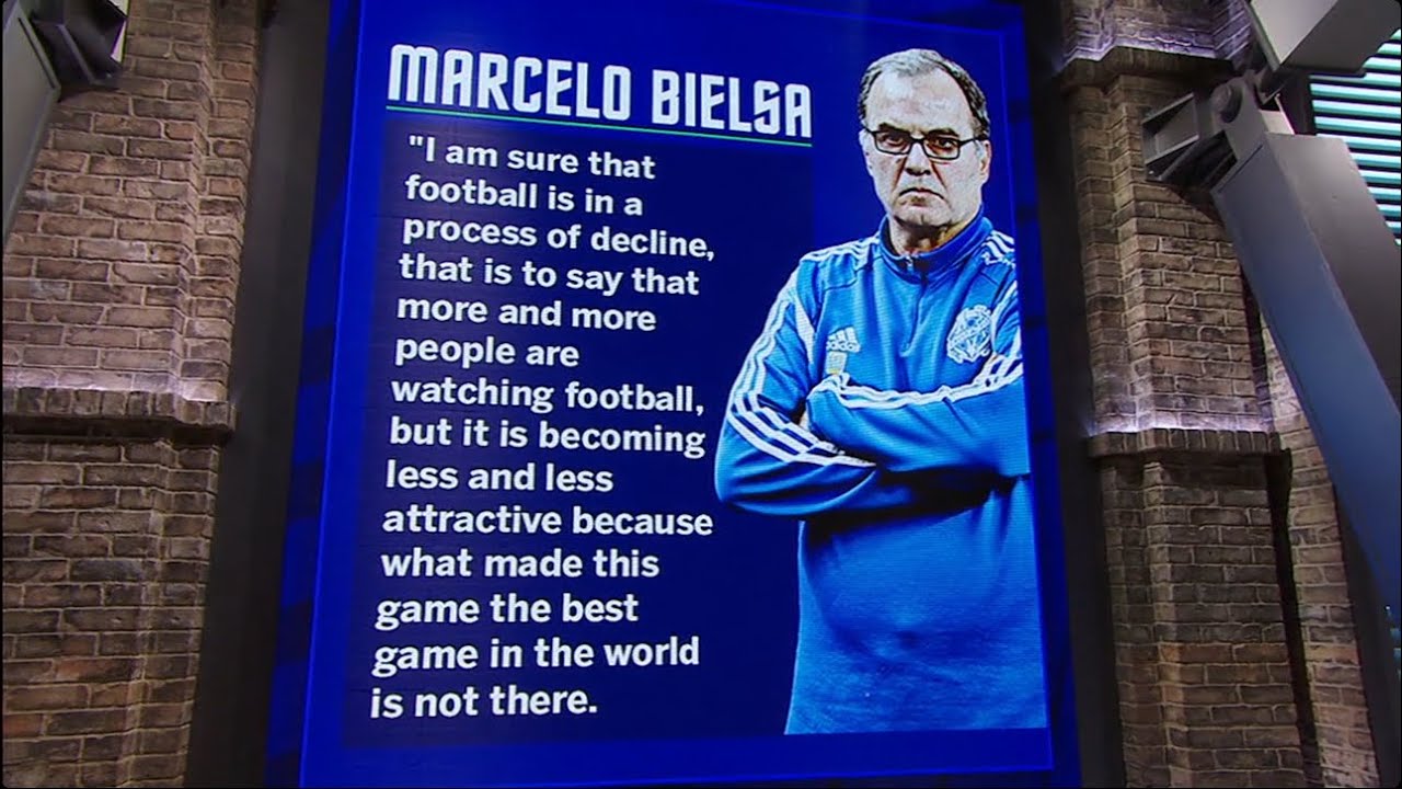 “Futbol is in decline” - Marcelo Bielsa #futbolamericas