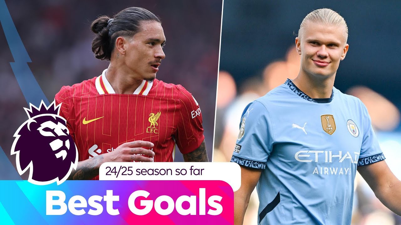 BEST GOALS of the season so far | Premier League background