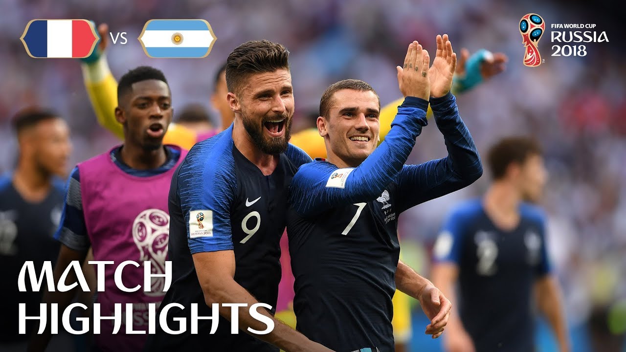 France v Argentina | 2018 FIFA World Cup | Match Highlights background