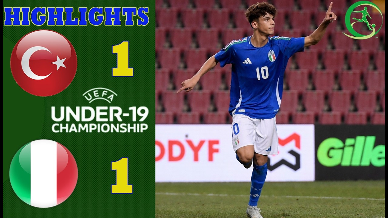 Turkey vs Italy | Highlights & All Goal | Euro U19 - Qualification - Second stage | 31-3-2025