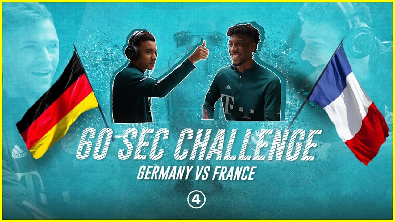 60 SECONDS CHALLENGE: ЁЯЗйЁЯЗк ЁЯЖЪ ЁЯЗлЁЯЗ╖