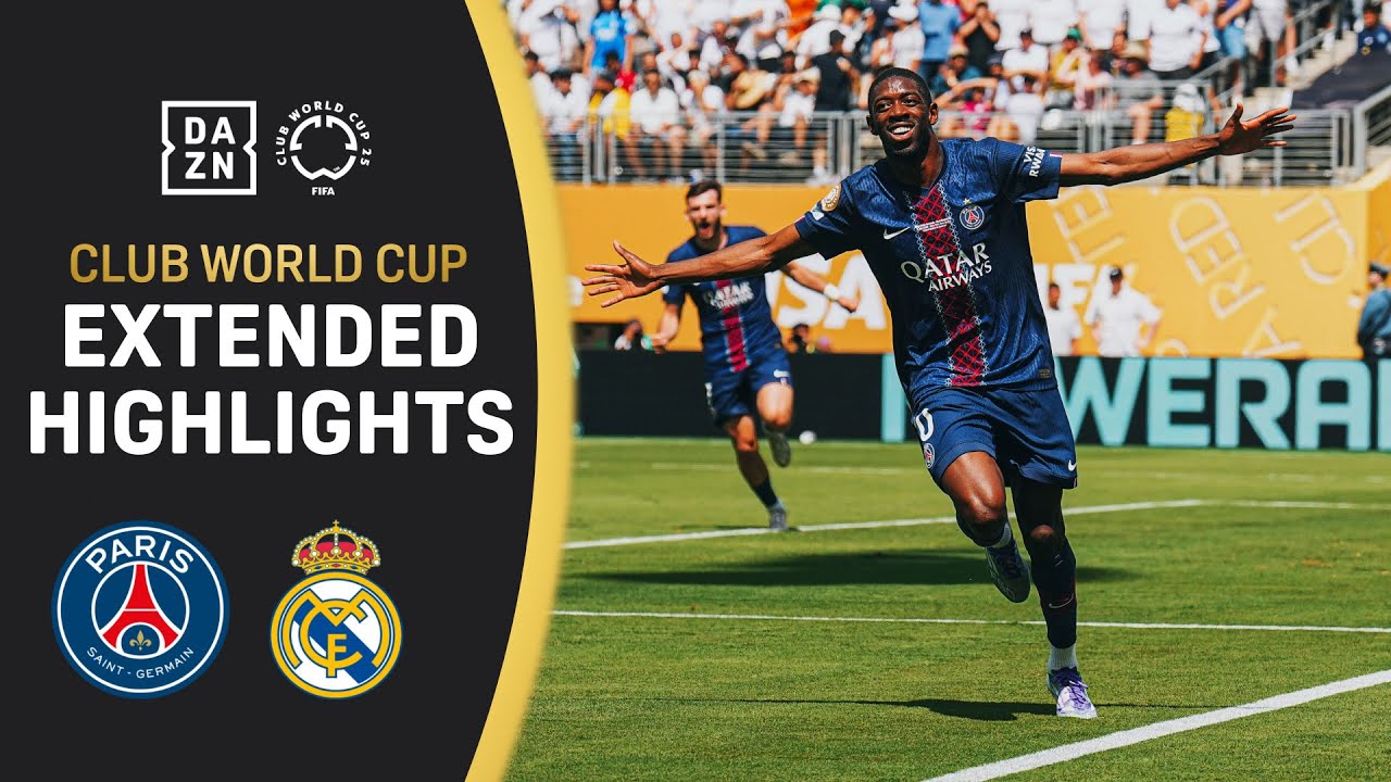 PSG vs. Real Madrid | FIFA Club World Cup Extended Highlights background