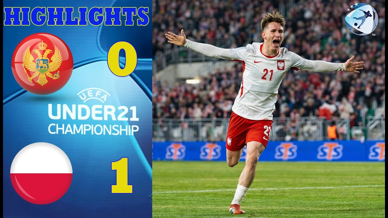 Montenegro vs Poland | Highlights & All Goal | Euro U21 - Qualification | 31-3-2025