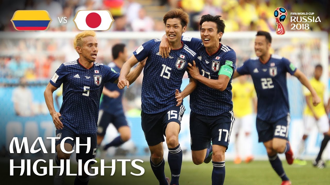 Colombia v Japan | 2018 FIFA World Cup | Match Highlights background
