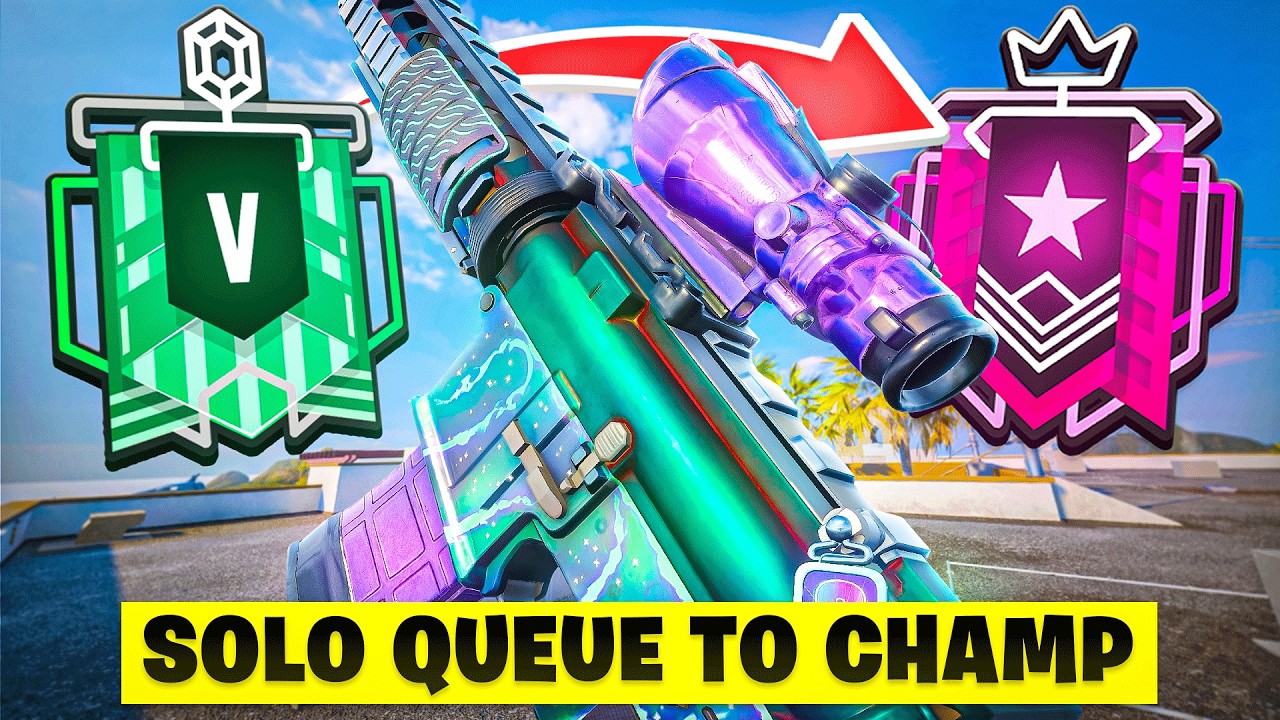 EDUCATIONAL SOLO-Q TO CHAMPION (Console Rainbow Six Siege)
