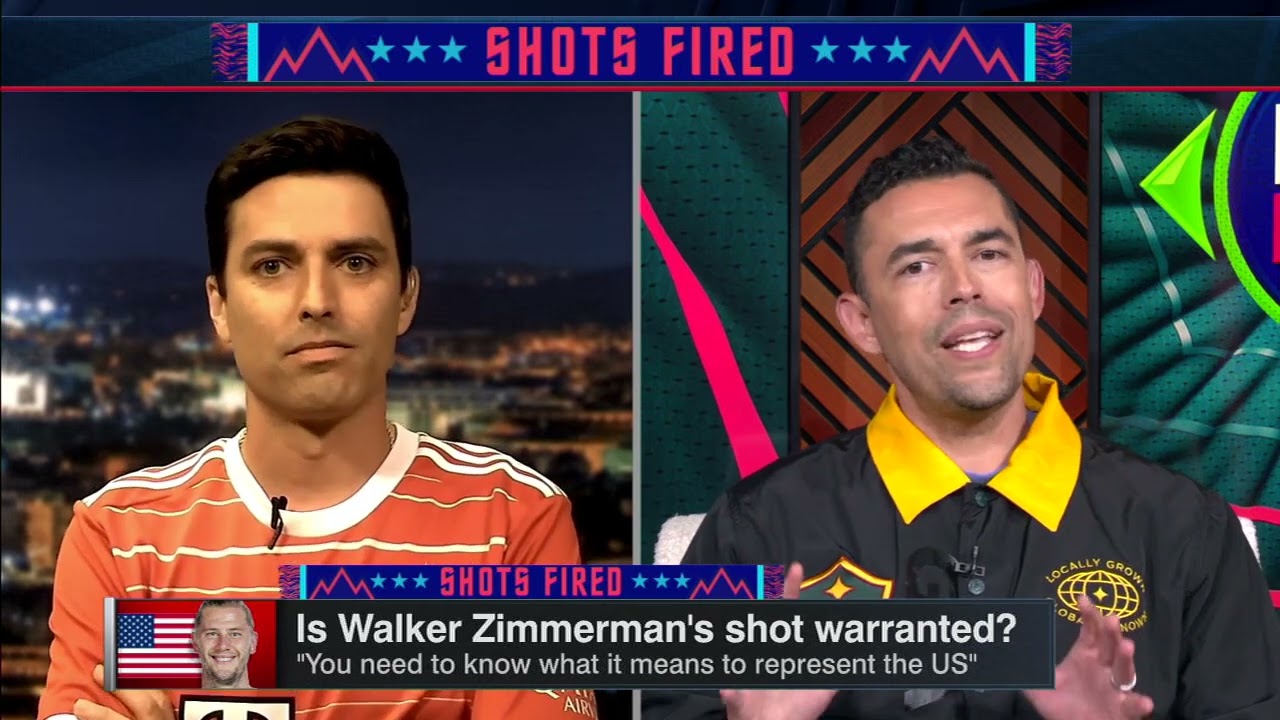 Shots Fired by Walker Zimmerman? Yep. But at whom #USMNT backdrop