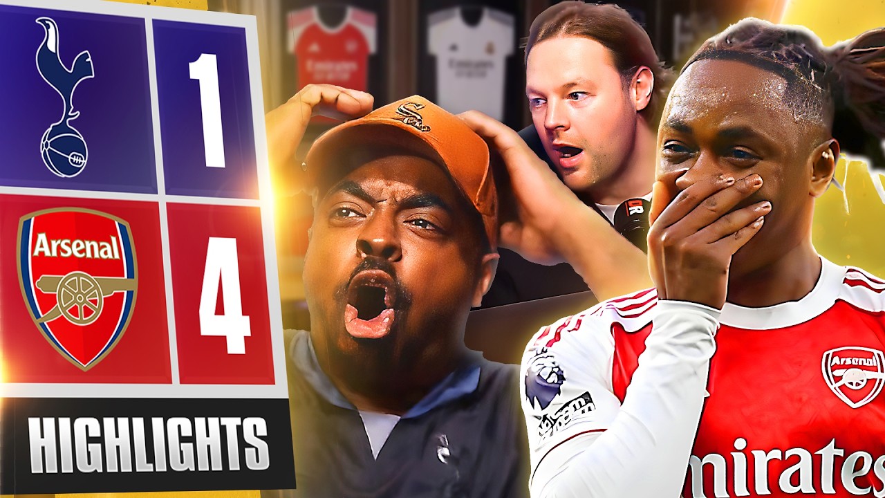 ARSENAL DEFEAT SPURS! North London Is RED! background
