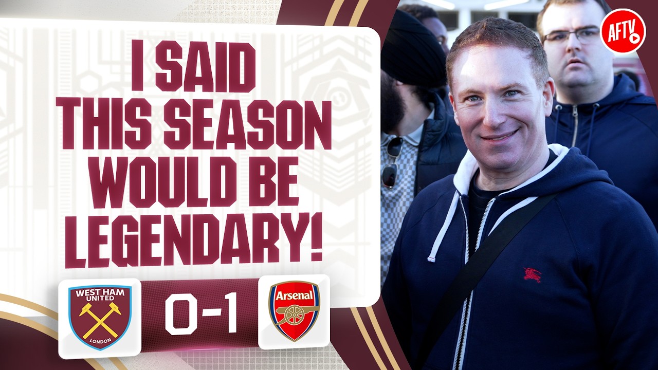 I Said This Season Would Be Legendary! | West Ham 0-1 Arsenal
