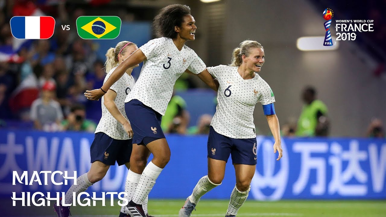 France v Brazil | FIFA Women’s World Cup France 2019 | Match Highlights background