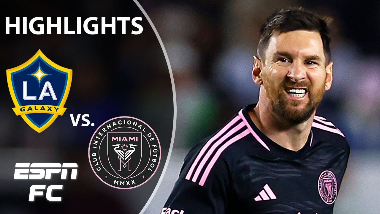 ๐จ LATE HEROICS BY MESSI ๐จ LA Galaxy vs. Inter Miami | Full Game Highlights