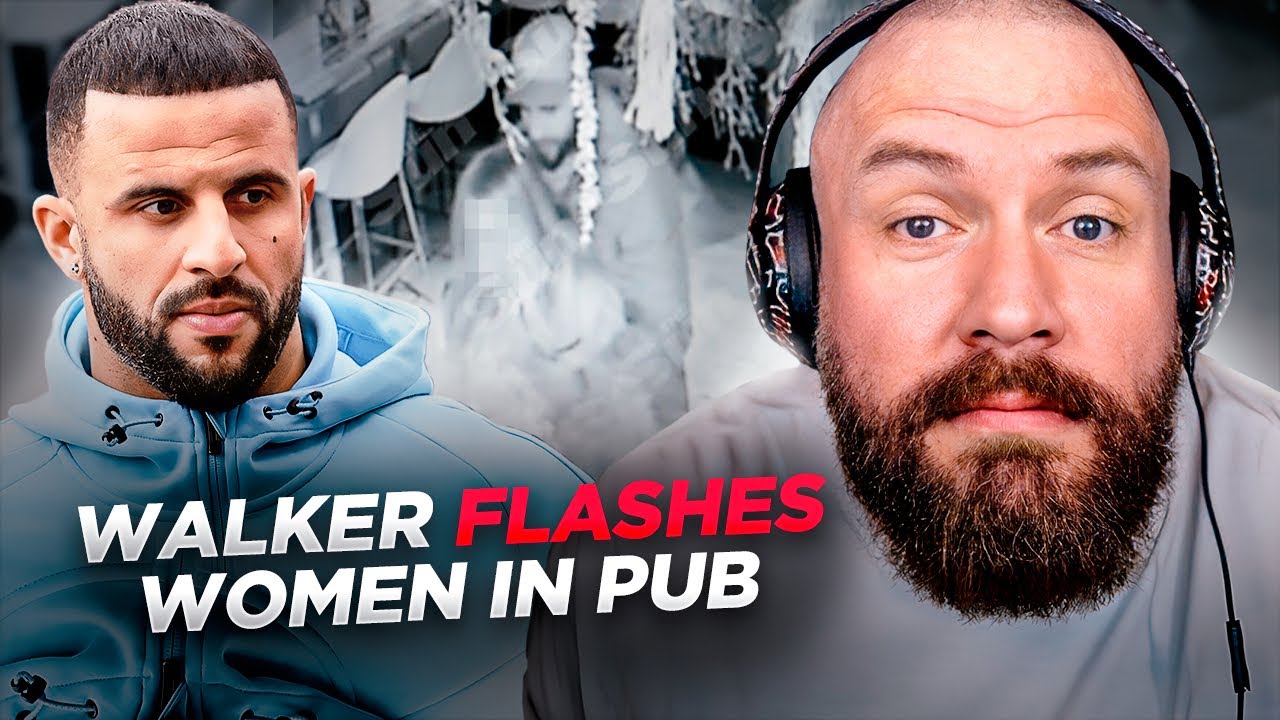 KYLE WALKER FLASHES WOMEN HIS SAUSAGE background