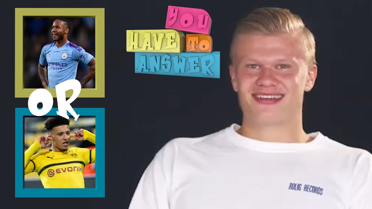Erling Haaland, Alphonso Davies and Gio Reyna play ‘You Have To Answer’ | Bundesliga background