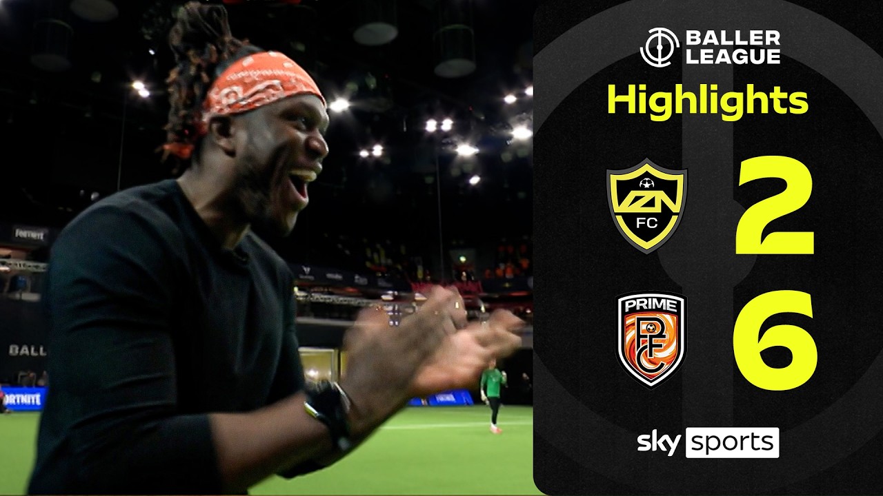 Prime break Baller League goal record! VZN 2-6 Prime FC | Baller League Highlights