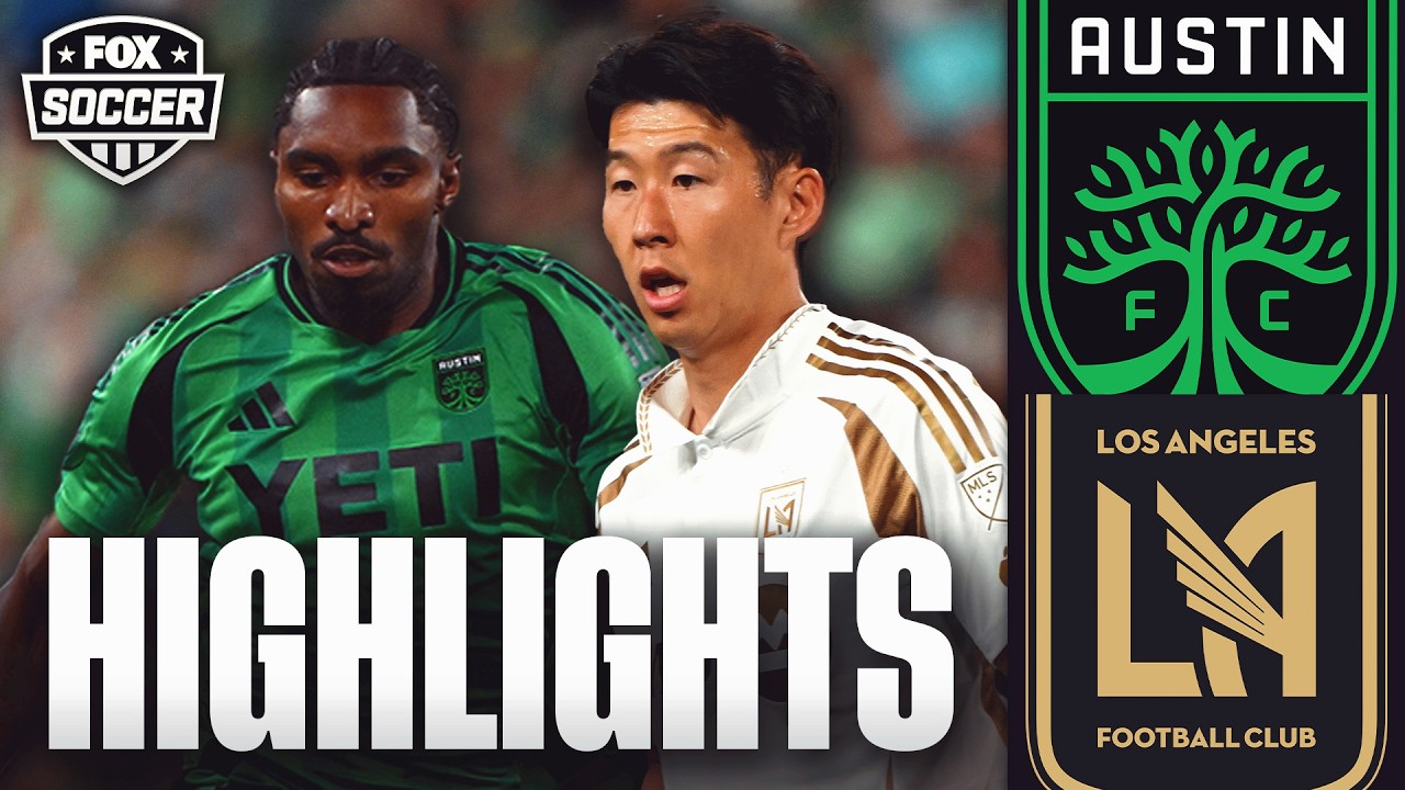 Son Heung-min & LAFC vs. Austin FC Highlights ⚽️ FOX Soccer background