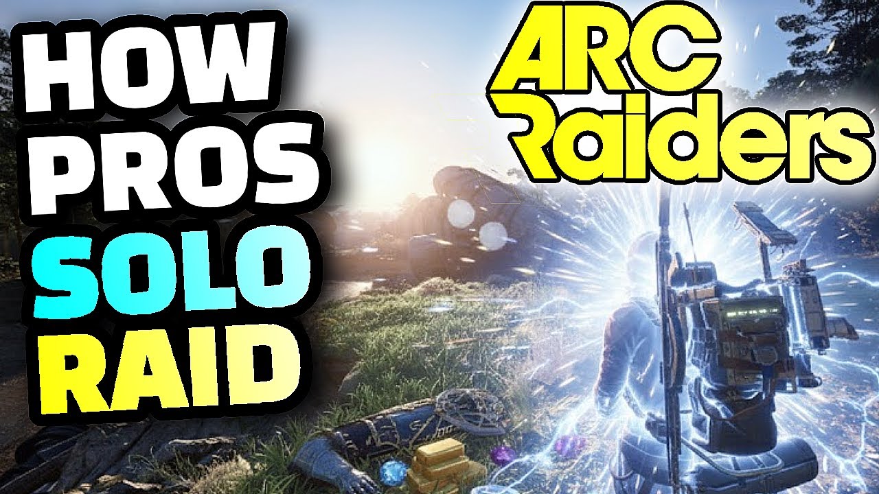How a 500 Hour Pro Plays Arc Raiders, SOLO Farm background