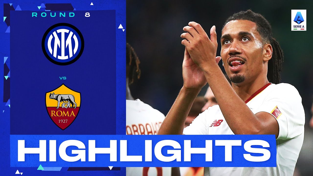 Inter-Roma 1-2 | Smalling and Dybala seal massive win for Roma: Goals & Highlights | Serie A 2022/23 background