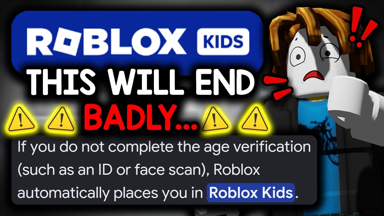 The New Roblox Update Is Dangerous... (Age Verification)