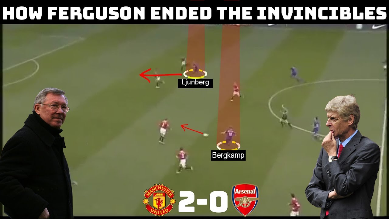 The Day Sir Alex Ferguson Ended The Invincibles | Tactical Analysis: Manchester United 2-0 Arsenal | background