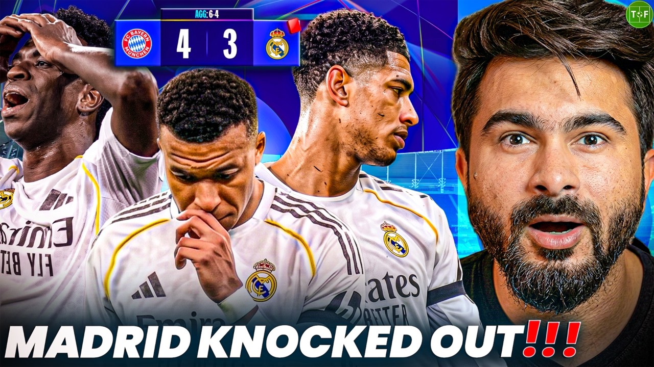 Bayern KNOCK OUT Real Madrid From UCL | Camavinga Red Card The Game Changer!