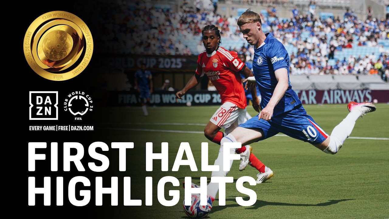 Chelsea’s Missed Chances Force Draw With Benfica At Half | FIFA Club World Cup Highlights background