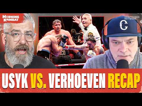 Oleksandr Usyk vs Rico Verhoeven Stoppage Controversy | PFL Brussels | Johnny Manziel MMA Debut background