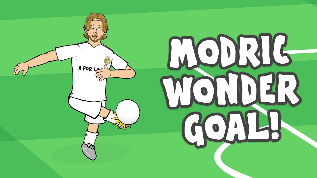 MODRIC WONDER GOAL😲 Can other footballers score it? background