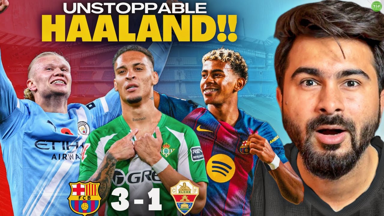 How Good is Haaland? | Yamal Strikes Back For Barca 3-1 Win | Milan 1-0 Roma #MDB background
