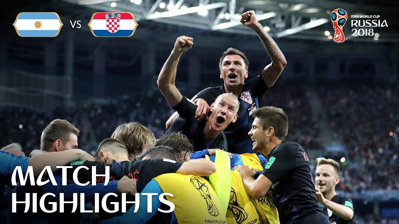 Argentina v Croatia | 2018 FIFA World Cup | Match Highlights background