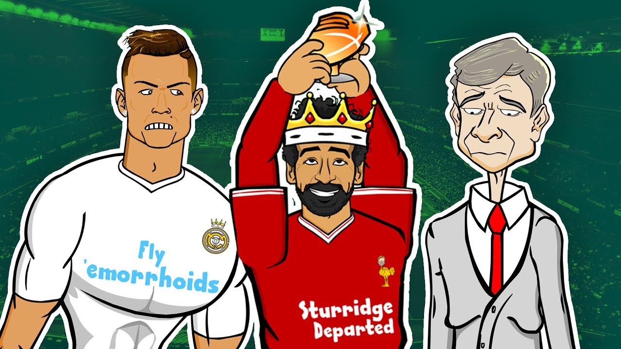 Salah Wins The EPL Golden Boot ► 📺GOGGLE IN THE BOX 📺 442oons ft. Salah, Ronaldo, & Wenger! background
