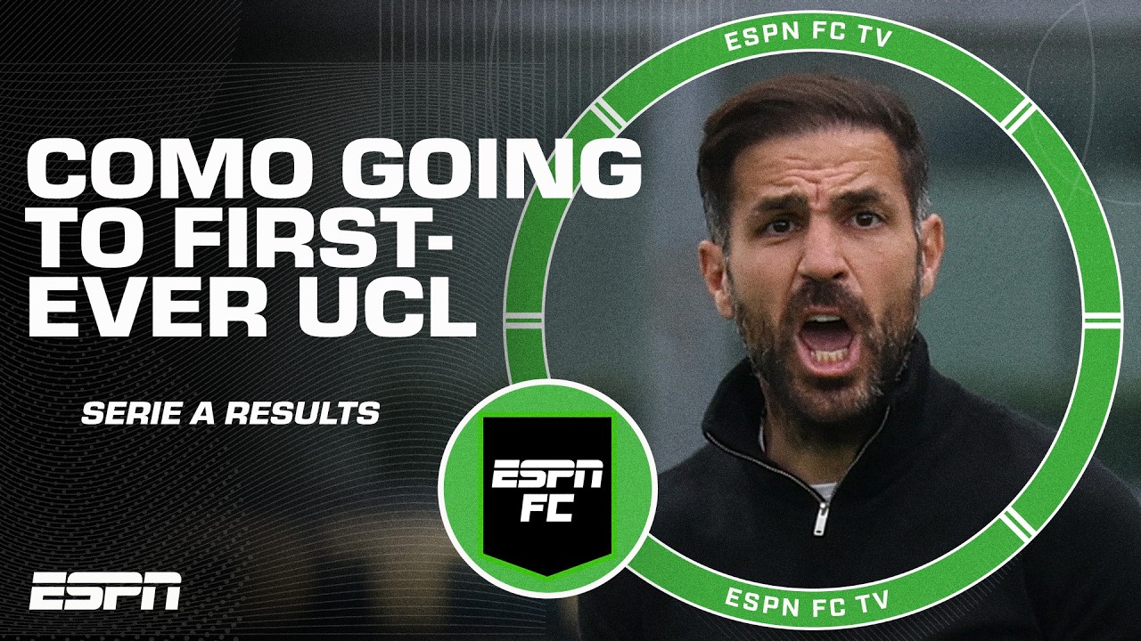Como finish 4th in Serie A to qualify for FIRST-EVER UCL, but AC Milan & Juventus miss out | ESPN FC