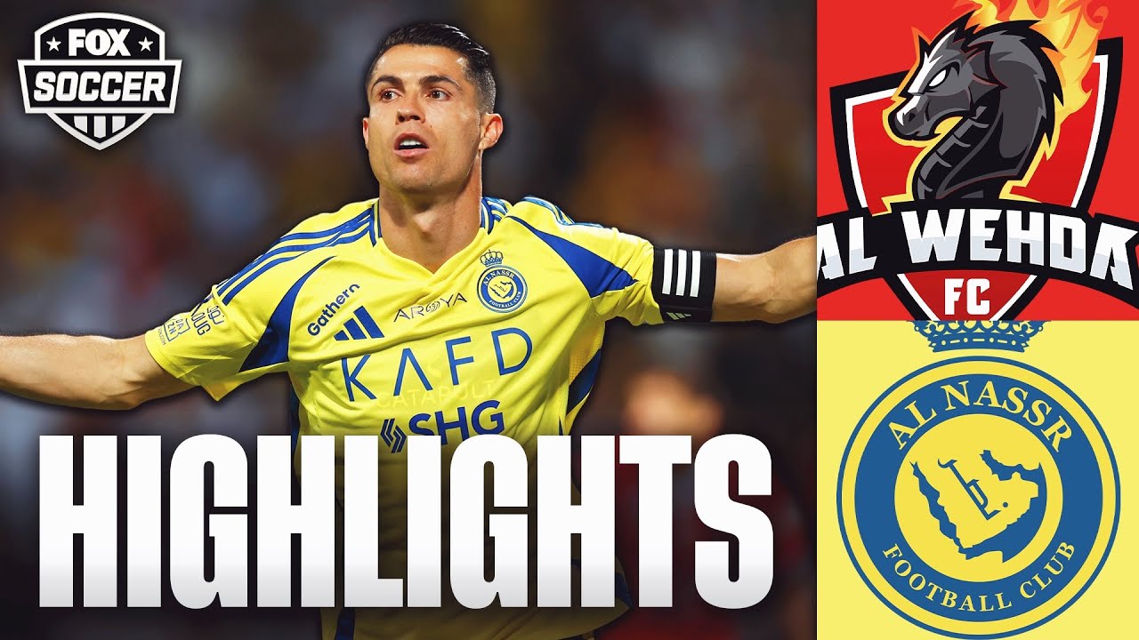 Al-Wehda FC vs. Al-Nassr FC Highlights | Saudi Pro League | FOX Soccer background