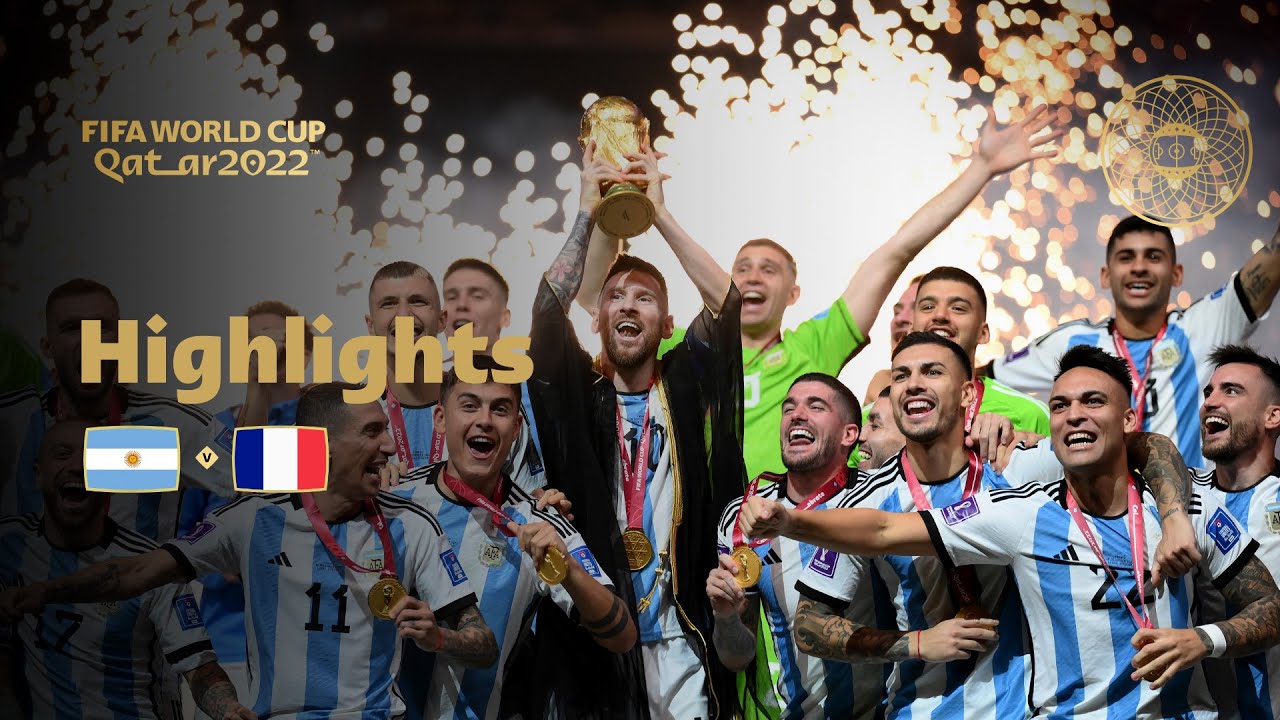 THE GREATEST FINAL EVER?! | Argentina v France | FIFA World Cup Qatar 2022 Highlights background