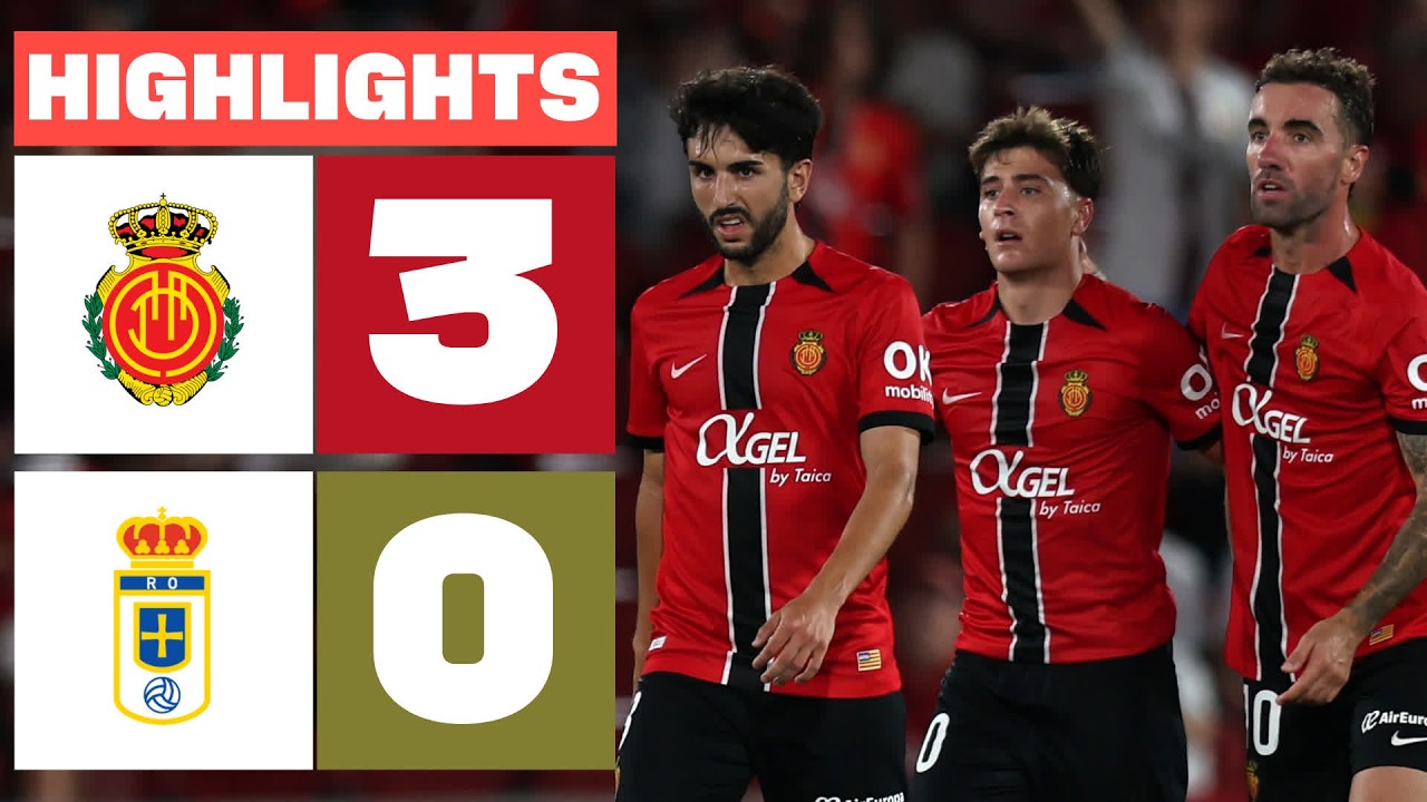 RCD MALLORCA 3 - 0 REAL OVIEDO | RESUMEN LALIGA EA SPORTS
