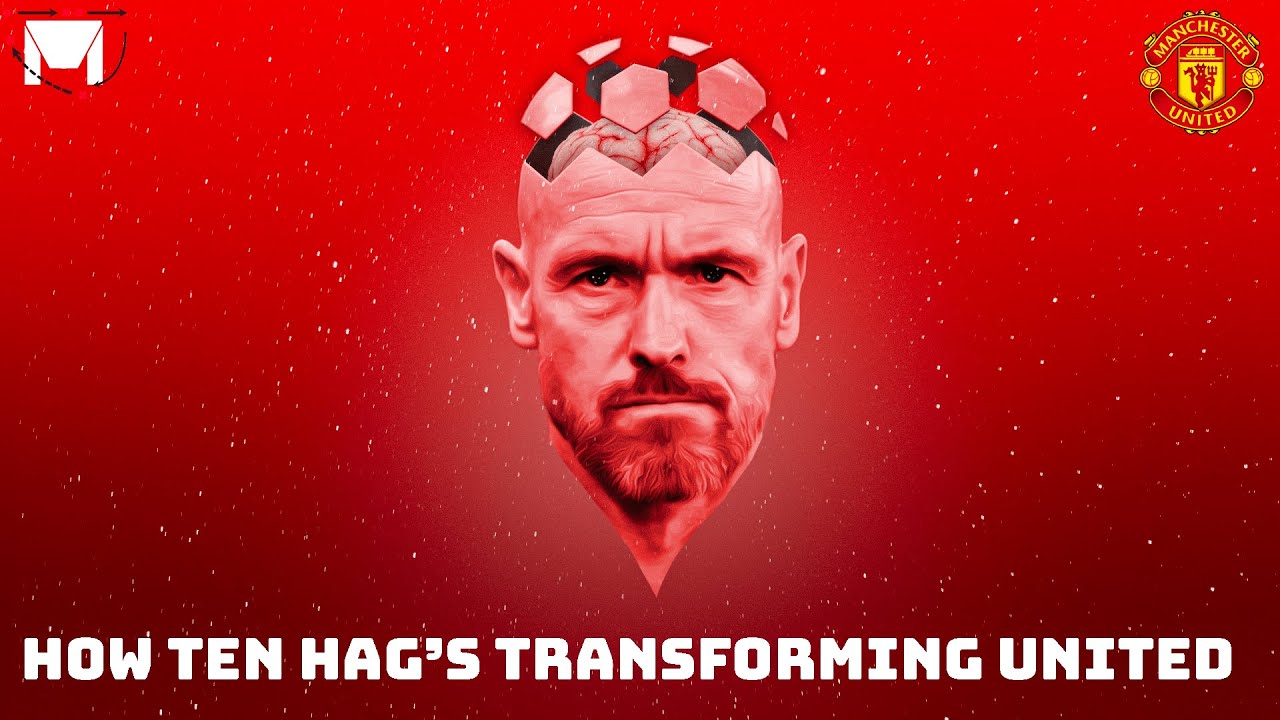 How Ten Hag's Tactics Are Transforming Manchester United | Ten Hag's Three Step Evolution | background