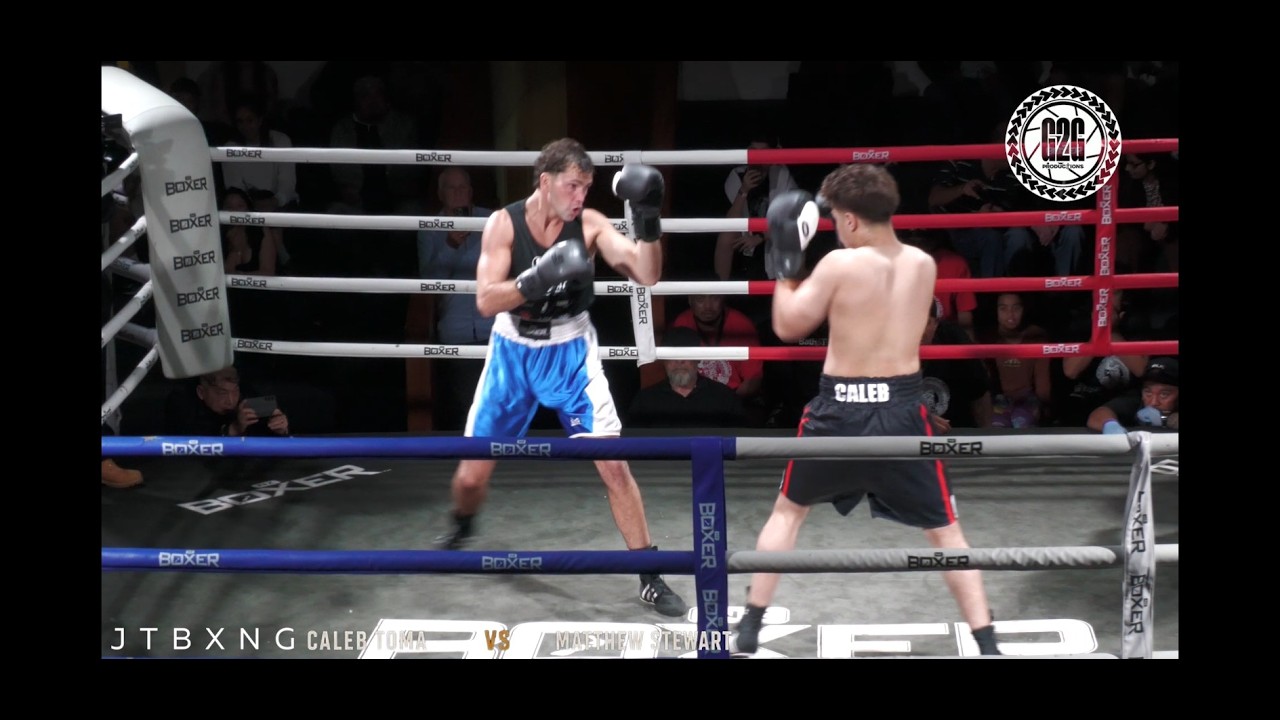 PACIFIC FIGHT NIGHT: 4-MAN ELIMINATOR S/FINAL 2: CALEB TOMA vs MATTHEW STEWART background