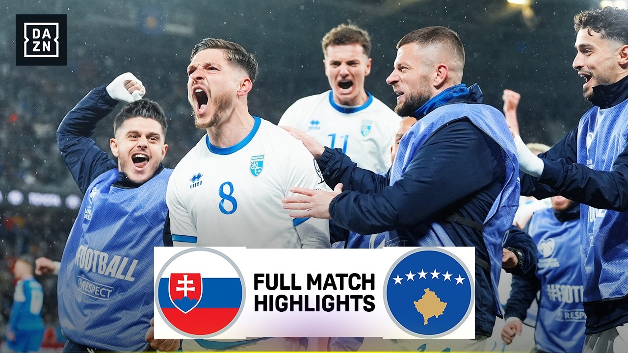 Slovakia vs Kosovo | 2026 FIFA World Cup - European Qualifiers | Semi-Final background
