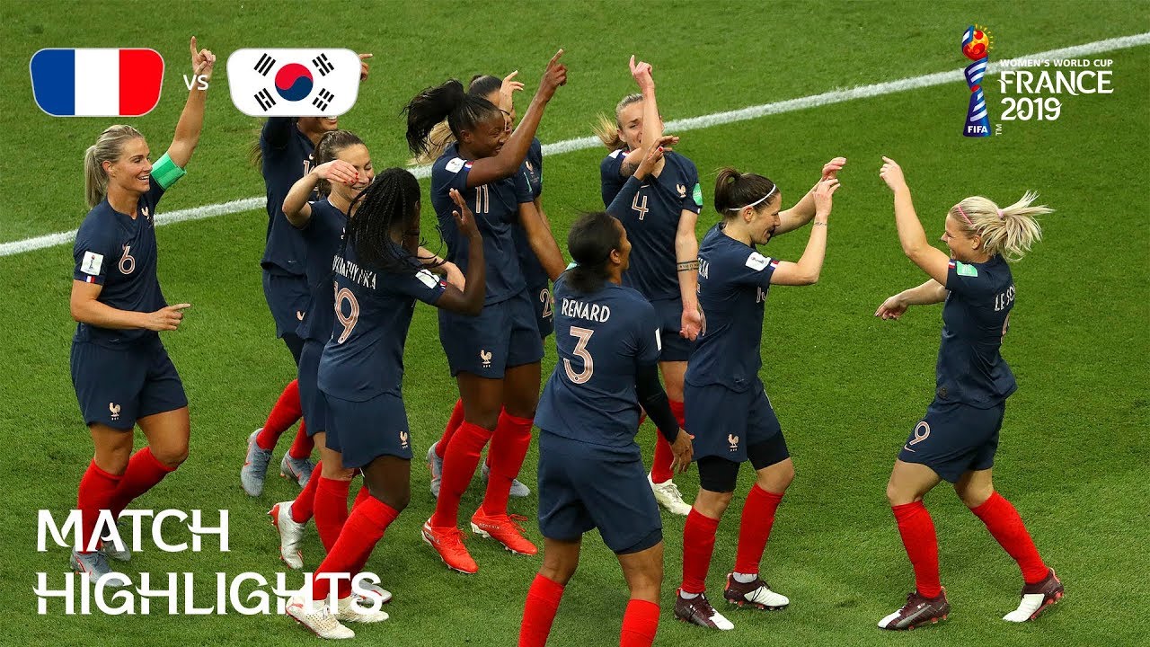 France v Korea Republic | FIFA Women’s World Cup France 2019 | Match Highlights background