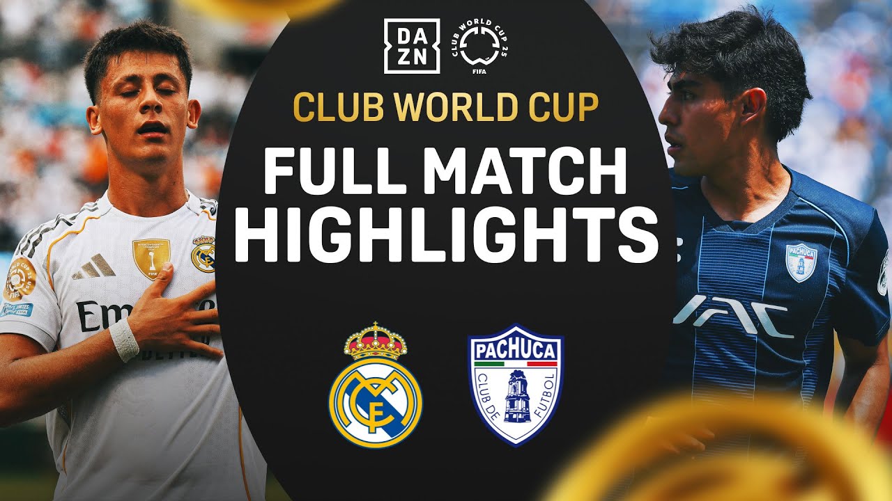 Real Madrid Blow Pachuca Away With 10 Men | FIFA Club World Cup Highlights background