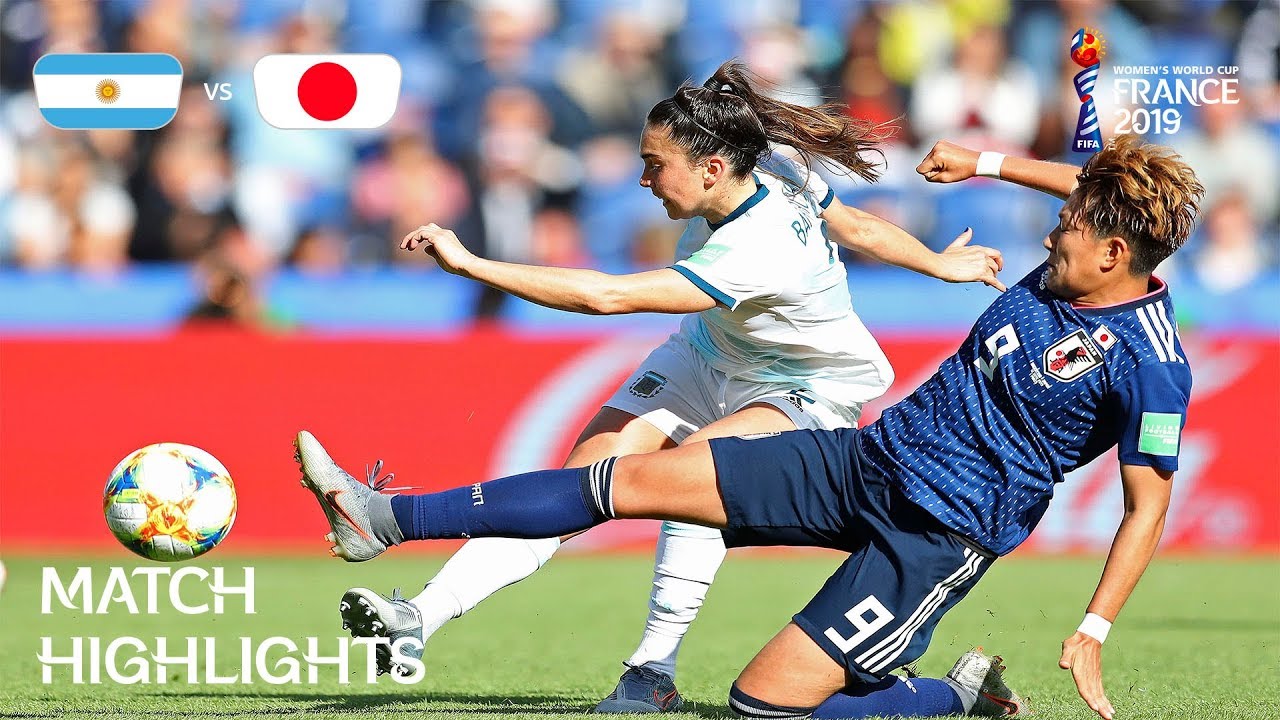 Argentina v Japan | FIFA Women’s World Cup France 2019 | Match Highlights background