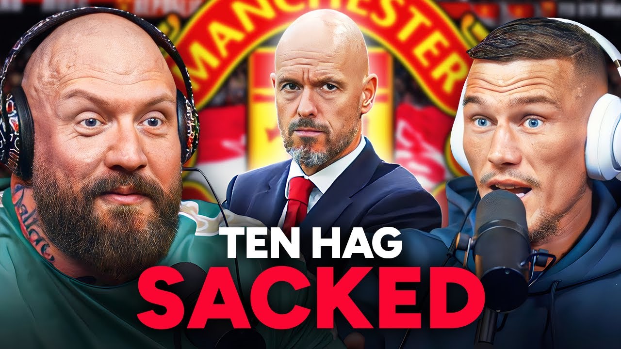 TEN HAG SACKED! - The Kick Off Reacts background