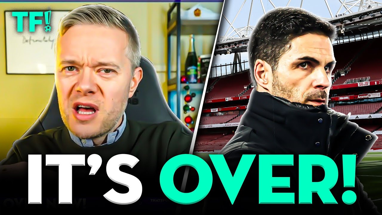 IT'S OVER FOR ARSENAL! background