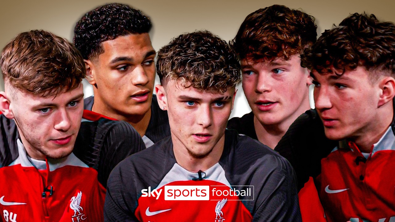 ‘I owe Klopp everything’ | Liverpool Academy lads reflect on a special few weeks 🔴✨ backdrop