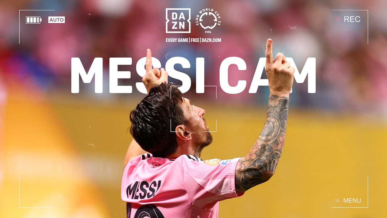 Lionel Messi Cam | Inter Miami vs. Porto | FIFA Club World Cup backdrop