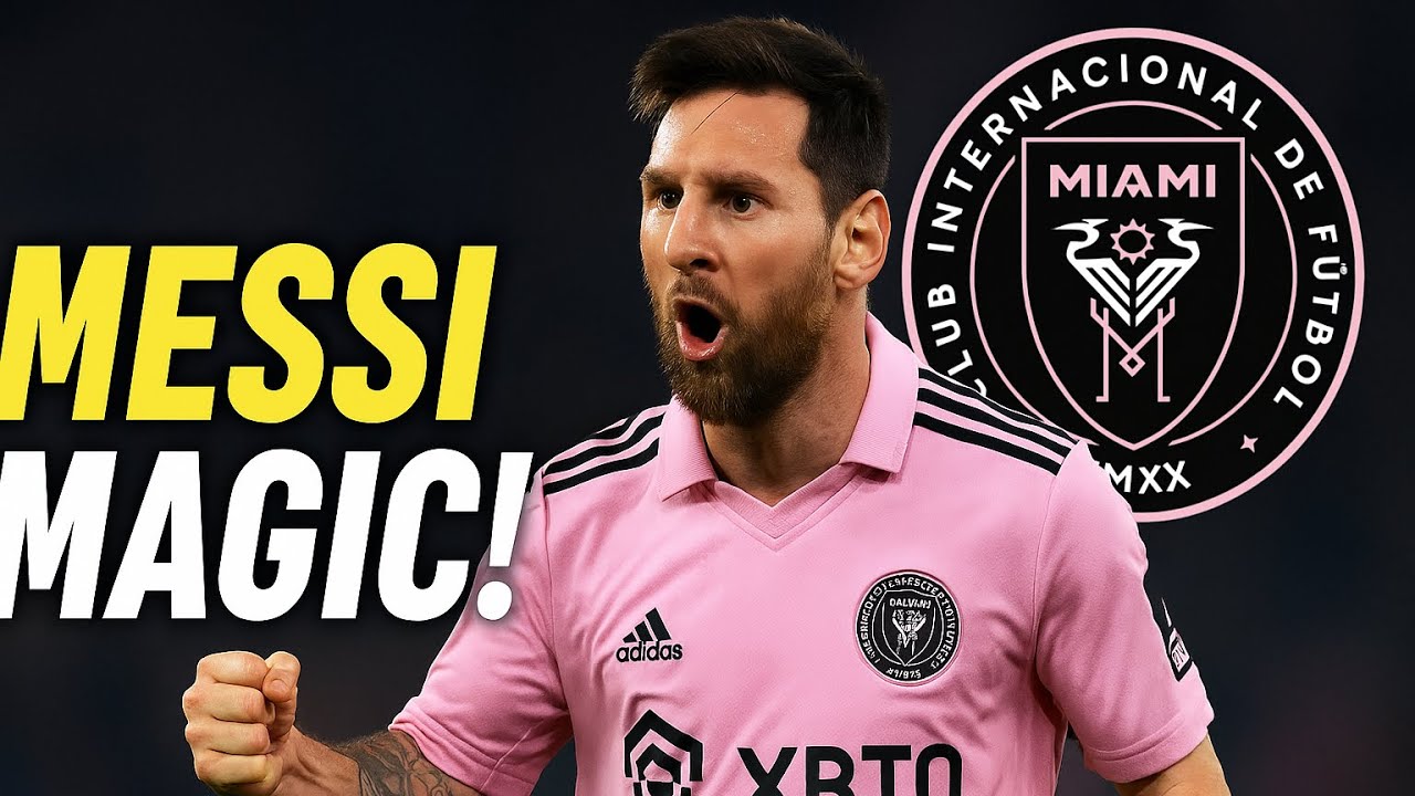 Messi Magic! background