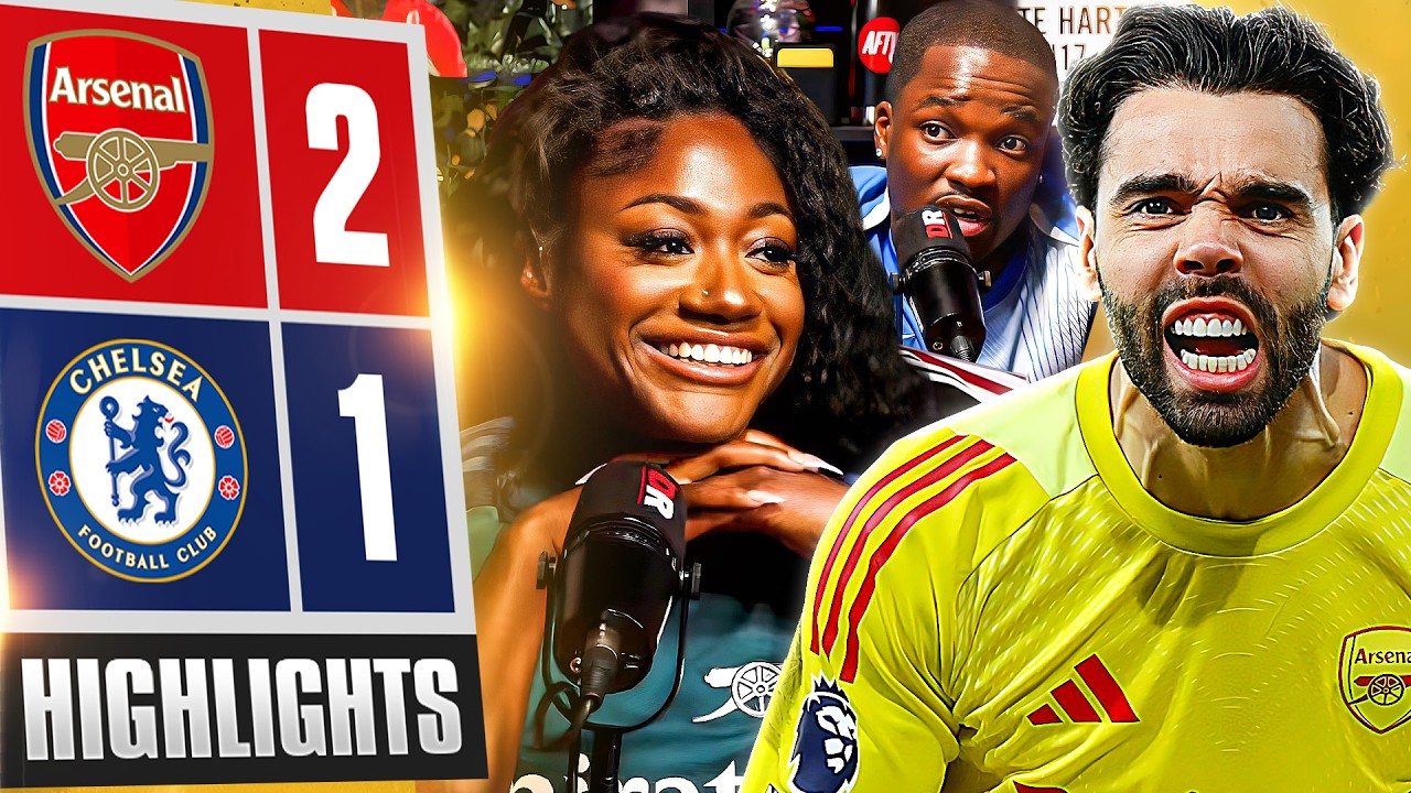 Arsenal RUN London! | Arsenal 2-1 Chelsea HIGHLIGHTS background