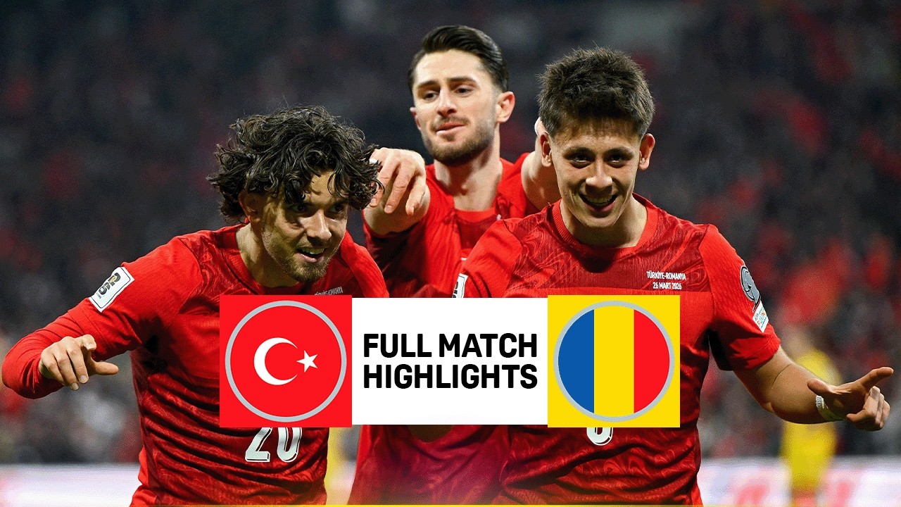 Türki̇ye vs Romania | 2026 FIFA World Cup - European Qualifiers | Semi-Final background