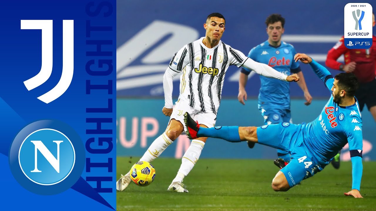 Juventus 2-0 Napoli | Juventus Triumph in the Supercup for the 9th Time! | PS5 Supercup 2021 background