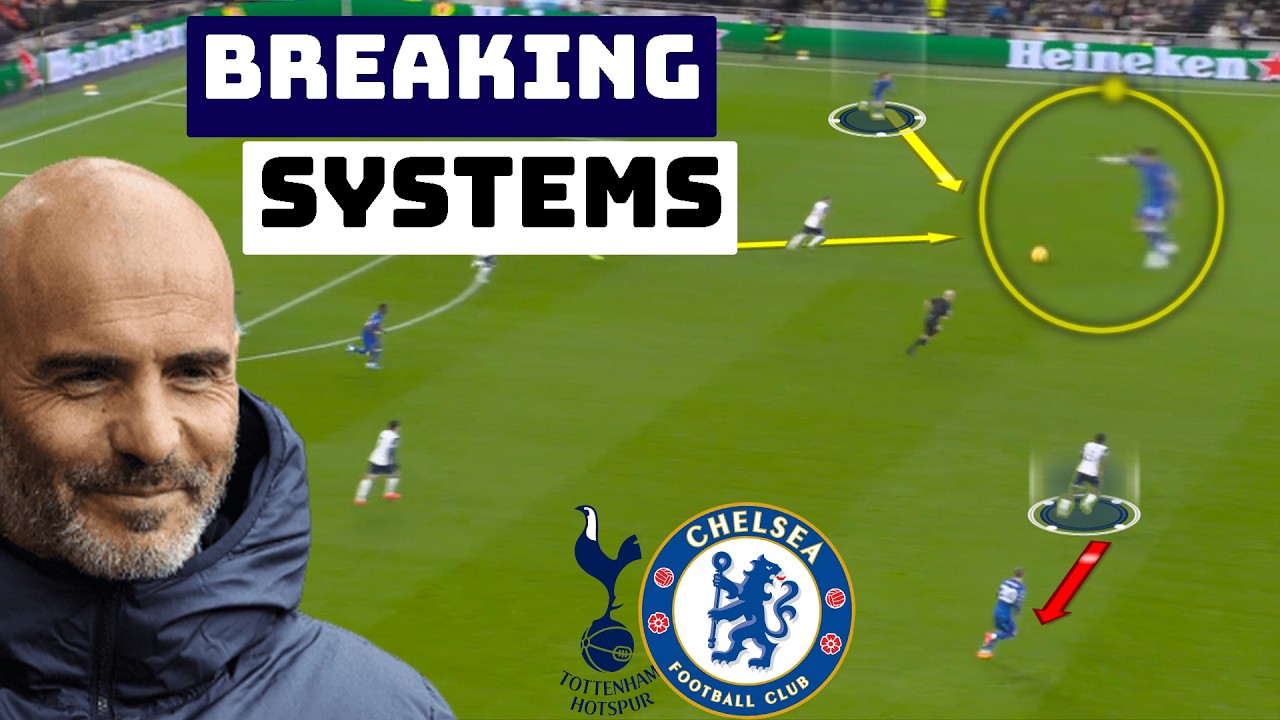 The Genius Way Maresca Rescued The Game | Tactical Analysis : Chelsea 4 - 3 Spurs background