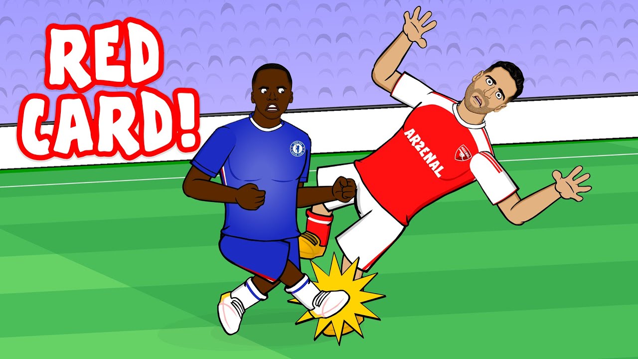 CAICEDO RED CARD🔴 Chelsea vs Arsenal Alternative Commentary (1-1 goals highlights)