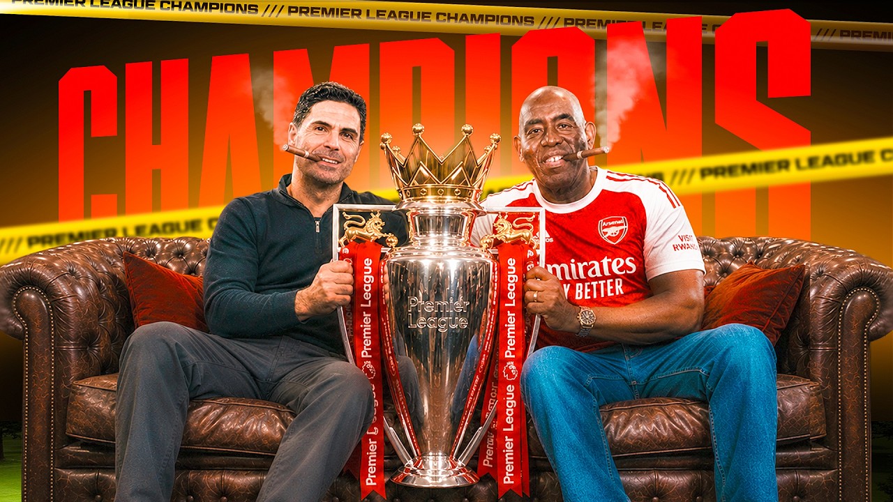 ARSENAL ARE PREMIER LEAGUE CHAMPIONS!